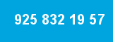 925 832 19 57 925 832 19 57